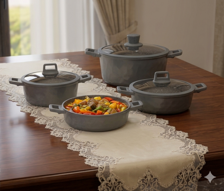 VOGATI Milan Series | Գրանիտե Կաթսաների Հավաքածու